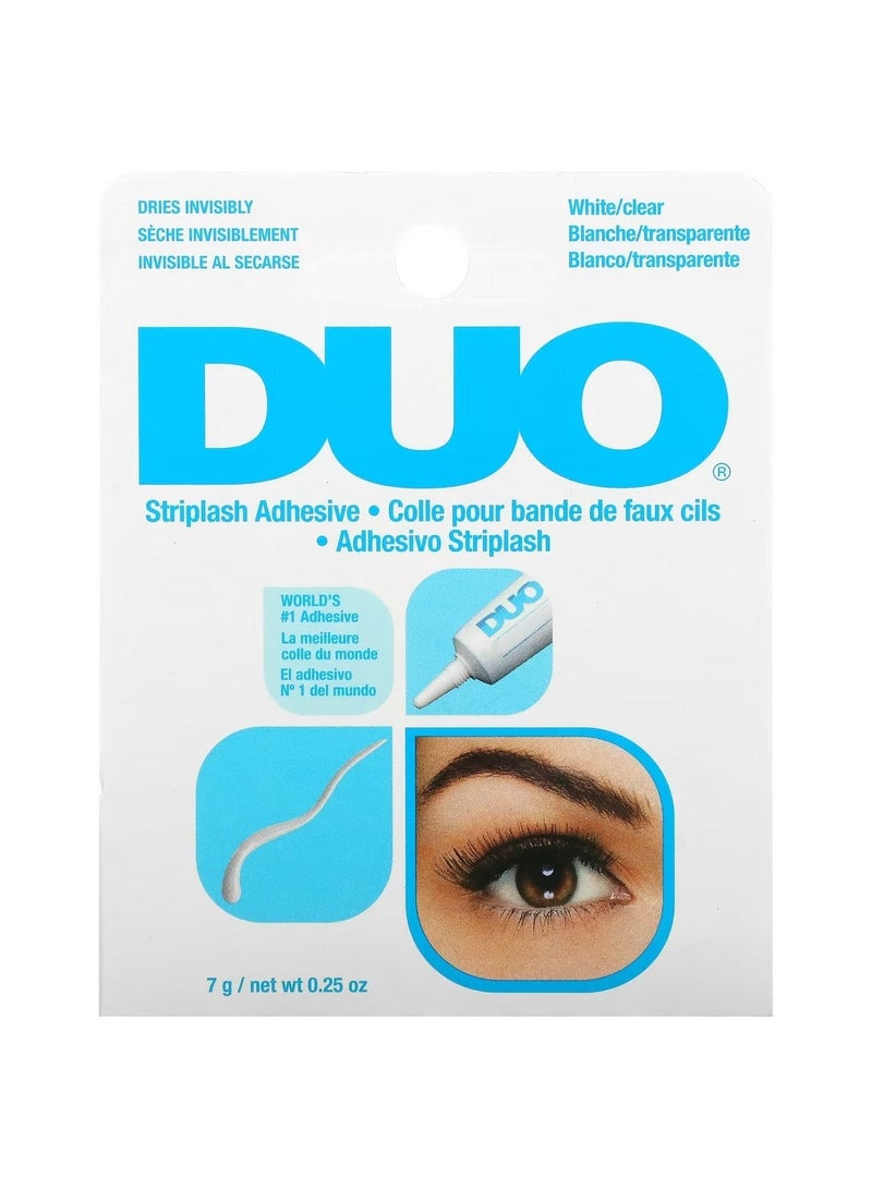 DUO, Striplash Adhesive, White/Clear, 0.25 oz (7 g) - Image 1